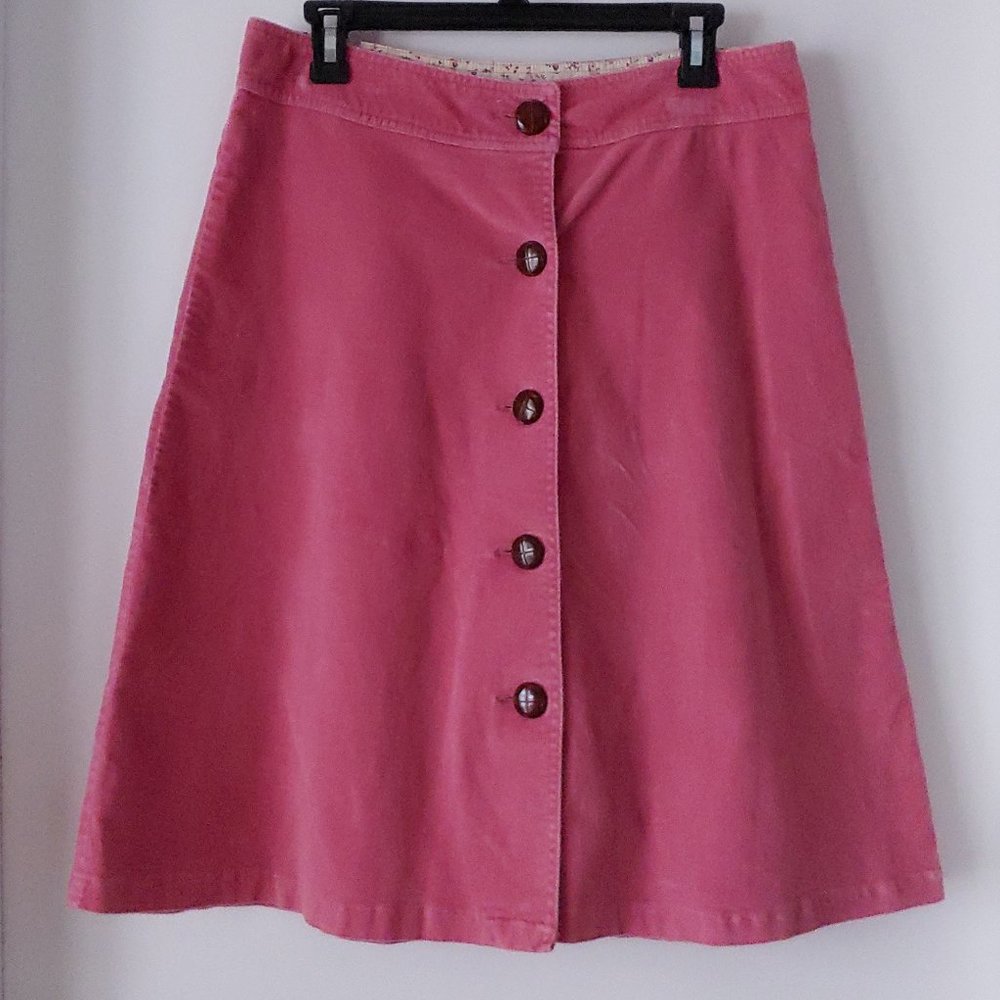 Anthropologie Tulle Vintage Look Rose Skirt